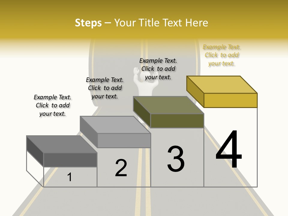 Horizon Construction Isolated PowerPoint Template