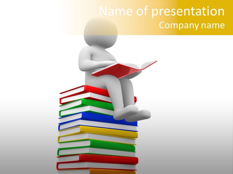 Personage Learn Manual PowerPoint Template