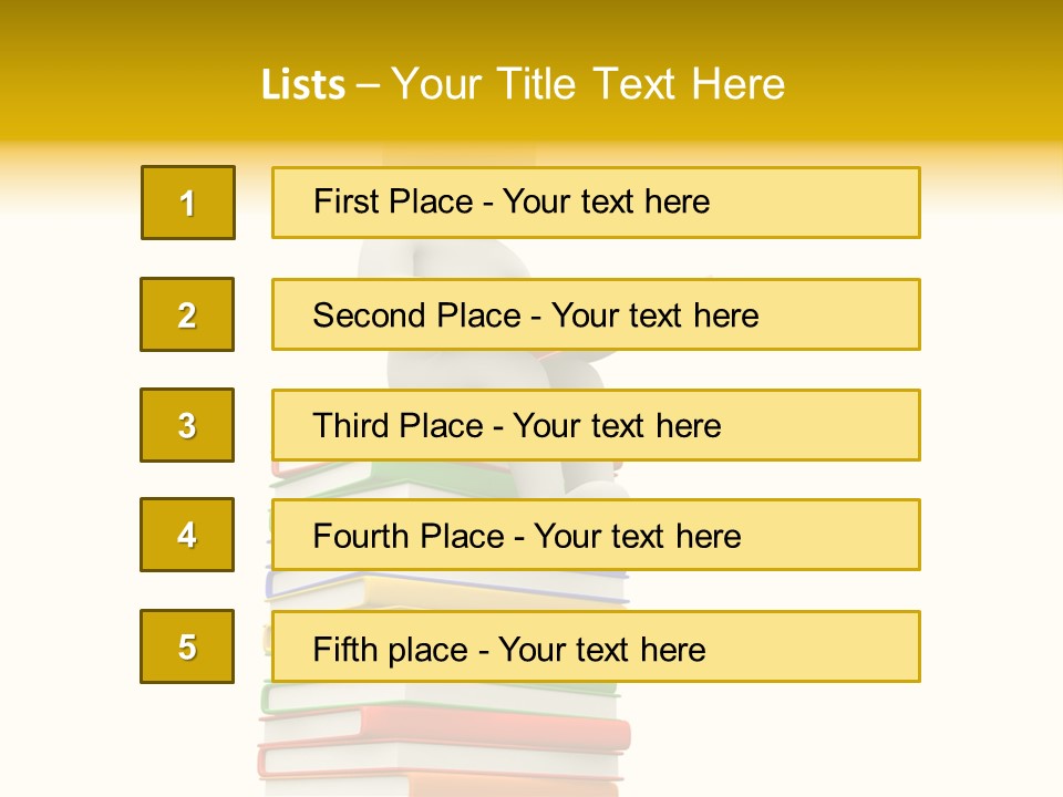 Personage Learn Manual PowerPoint Template