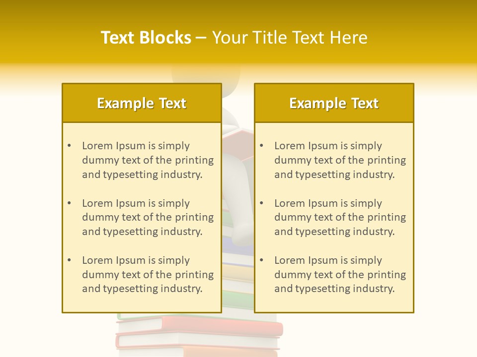 Personage Learn Manual PowerPoint Template