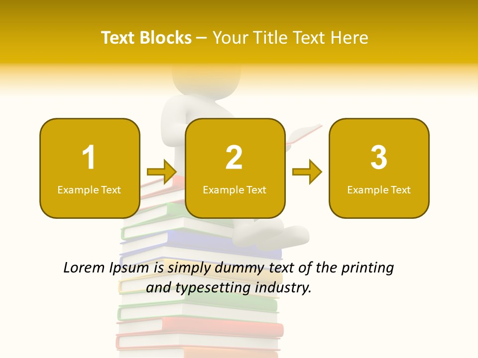 Personage Learn Manual PowerPoint Template