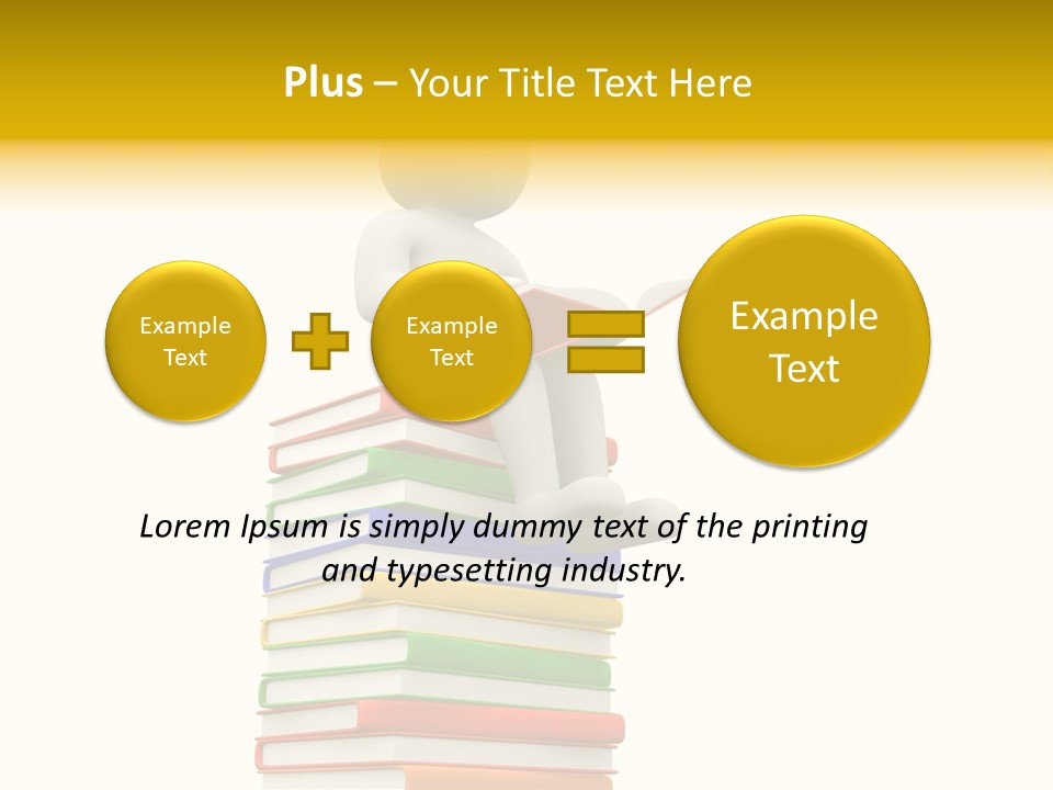 Personage Learn Manual PowerPoint Template
