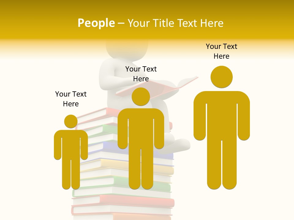 Personage Learn Manual PowerPoint Template