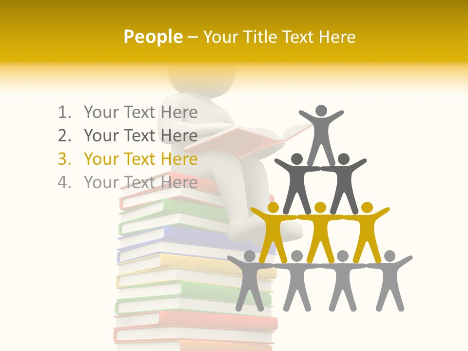 Personage Learn Manual PowerPoint Template