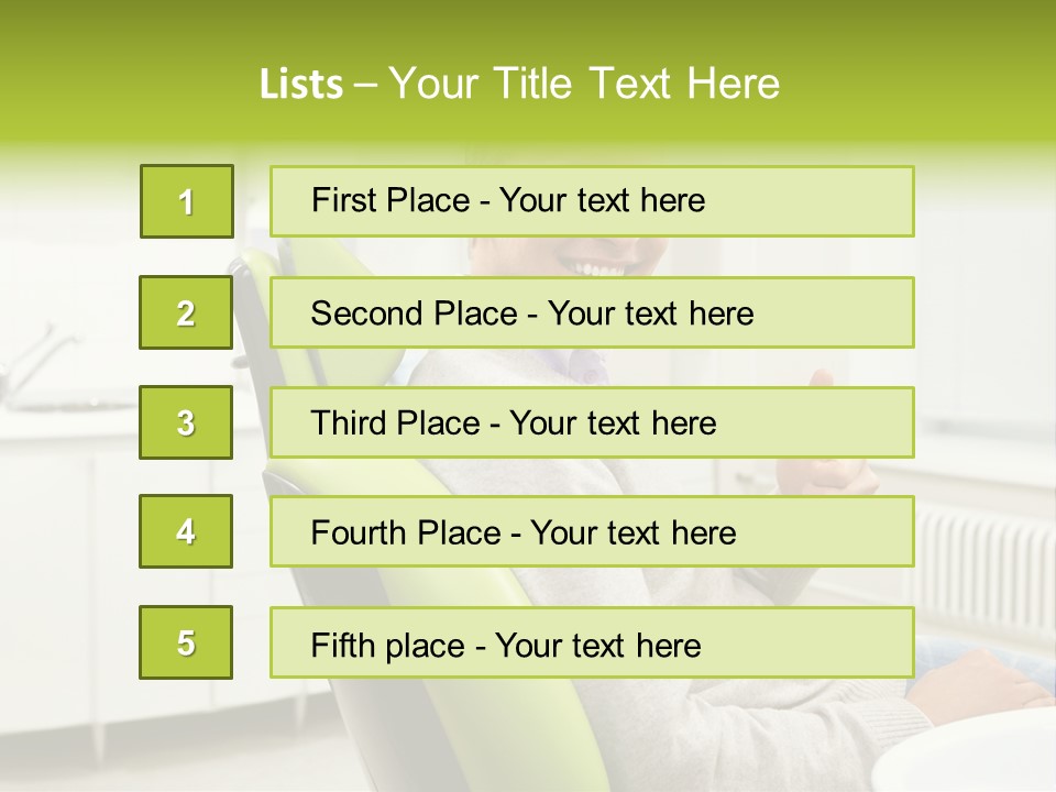 Patient Teeth Healthy PowerPoint Template