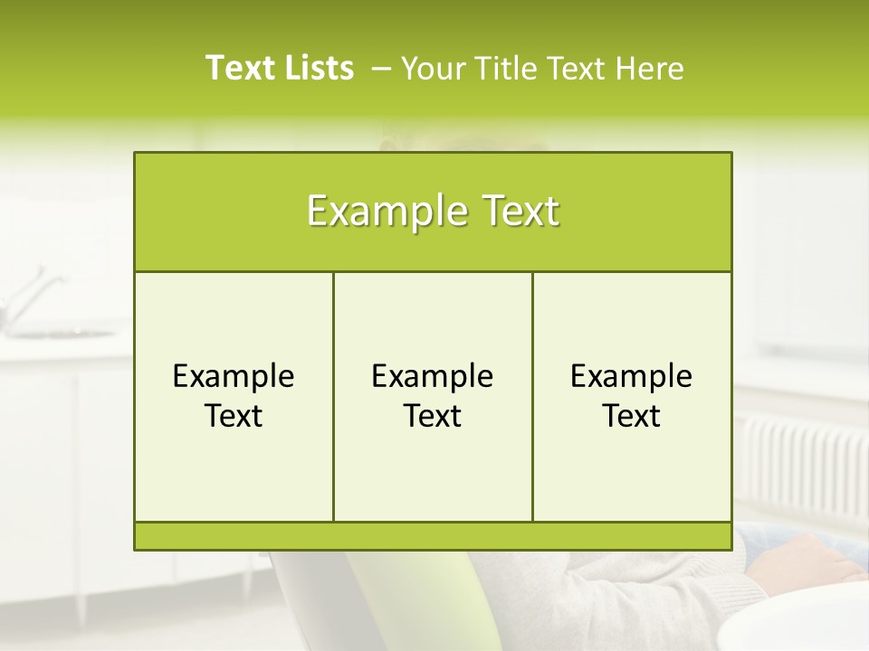 Patient Teeth Healthy PowerPoint Template