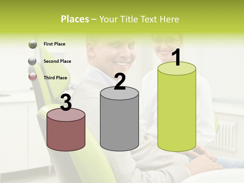 Expertise Women Glasses PowerPoint Template