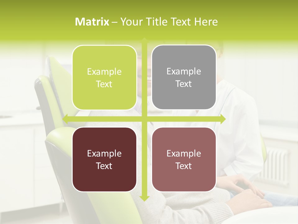 Expertise Women Glasses PowerPoint Template