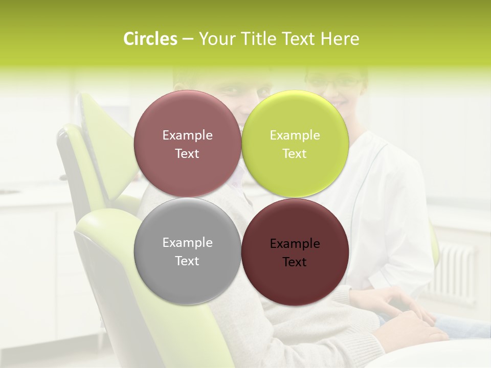 Expertise Women Glasses PowerPoint Template