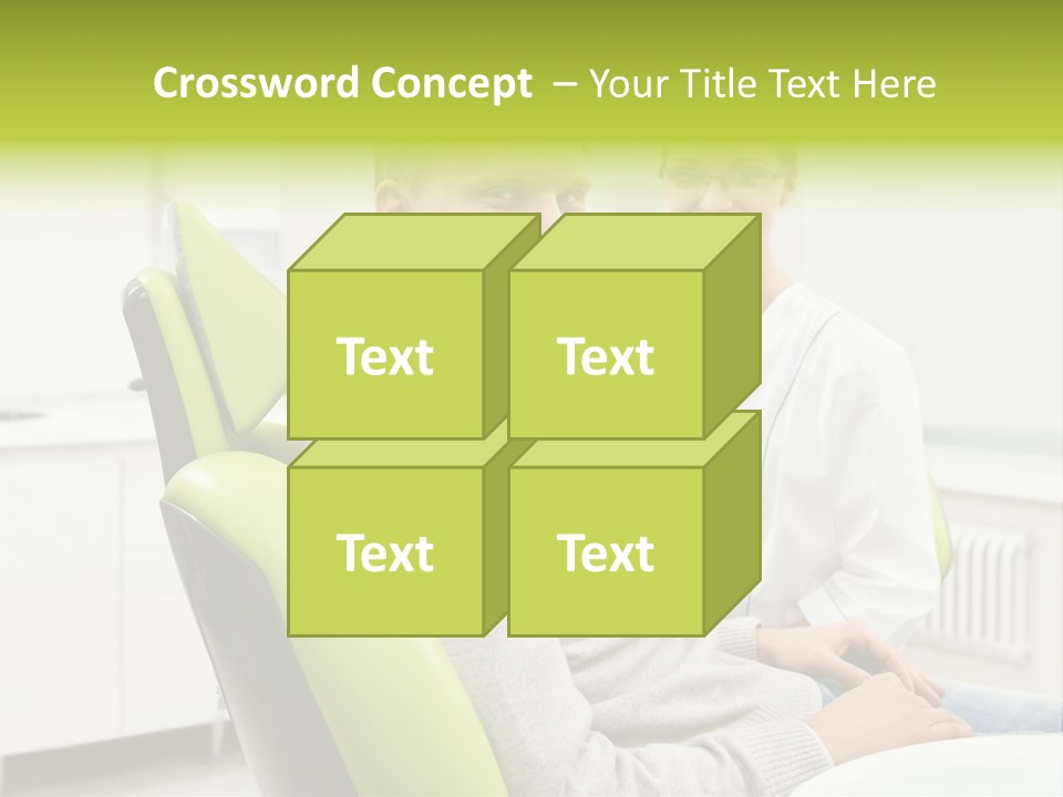 Expertise Women Glasses PowerPoint Template