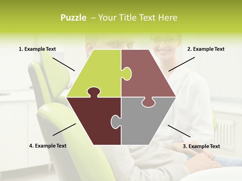 Expertise Women Glasses PowerPoint Template