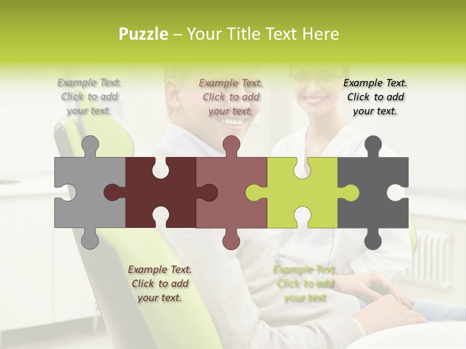 Expertise Women Glasses PowerPoint Template