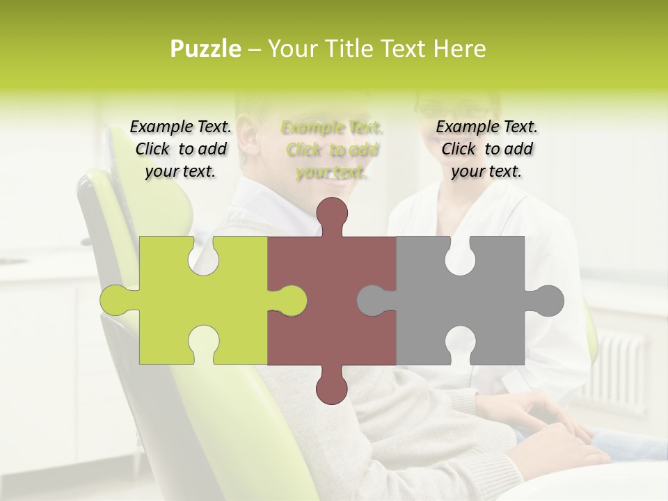 Expertise Women Glasses PowerPoint Template