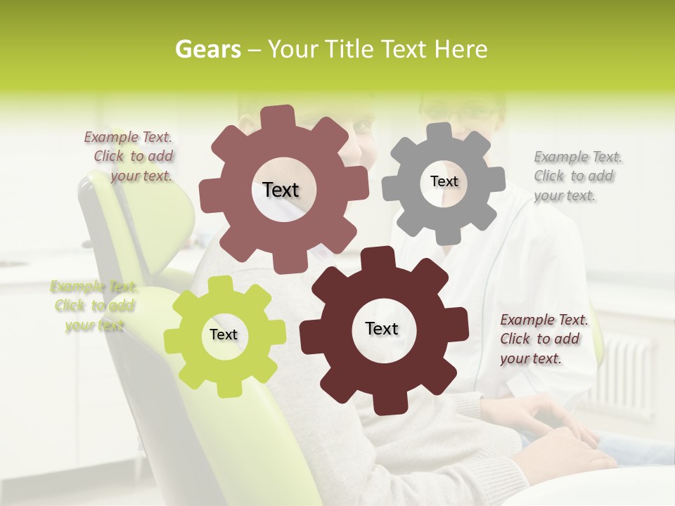 Expertise Women Glasses PowerPoint Template