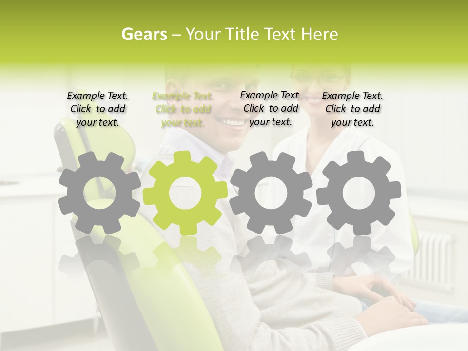 Expertise Women Glasses PowerPoint Template