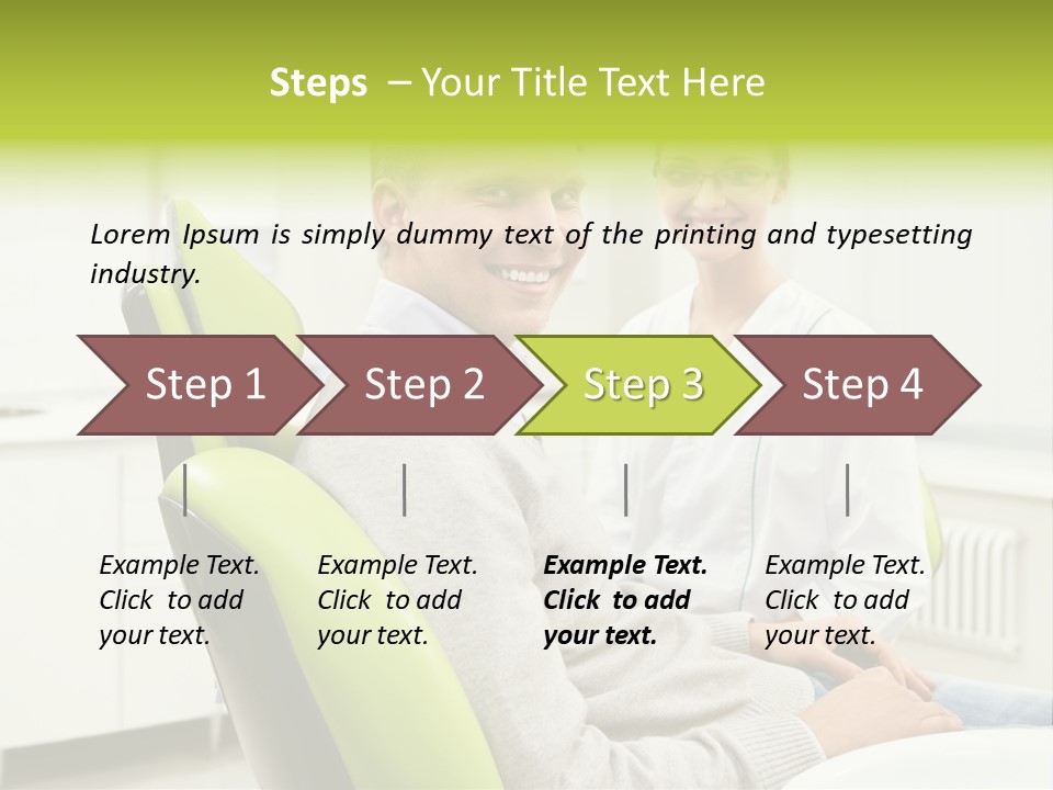 Expertise Women Glasses PowerPoint Template