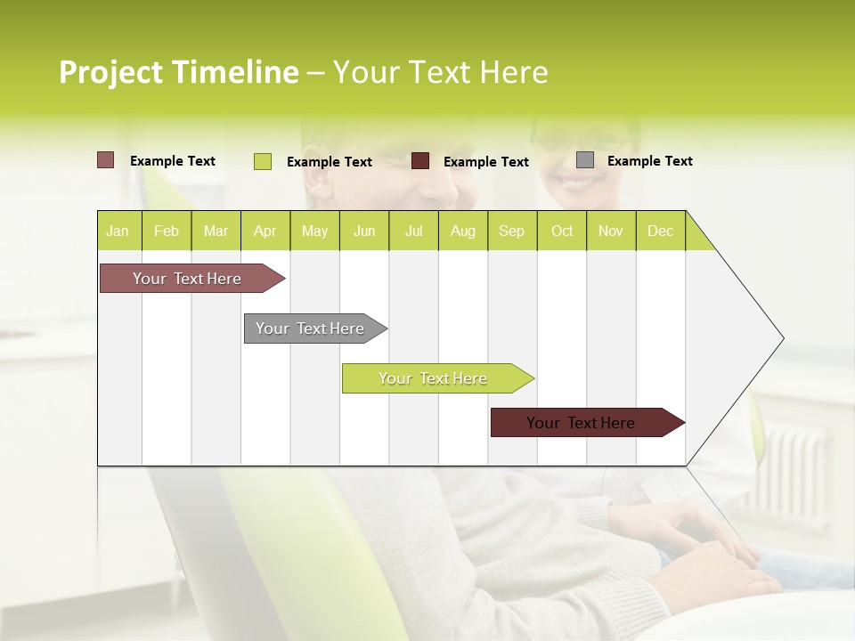 Expertise Women Glasses PowerPoint Template