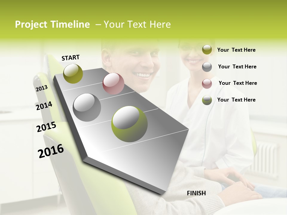 Expertise Women Glasses PowerPoint Template