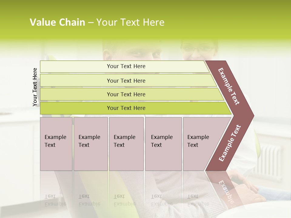 Expertise Women Glasses PowerPoint Template