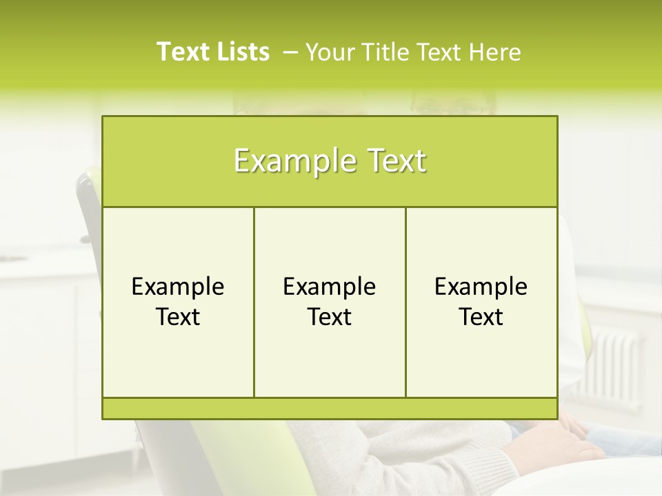 Expertise Women Glasses PowerPoint Template