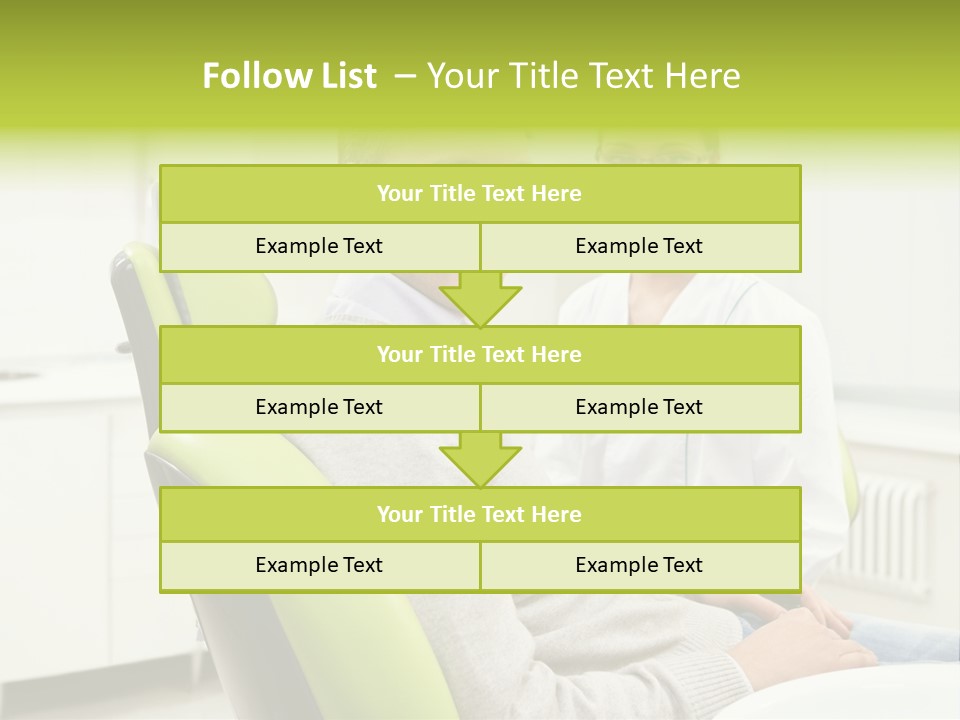 Expertise Women Glasses PowerPoint Template