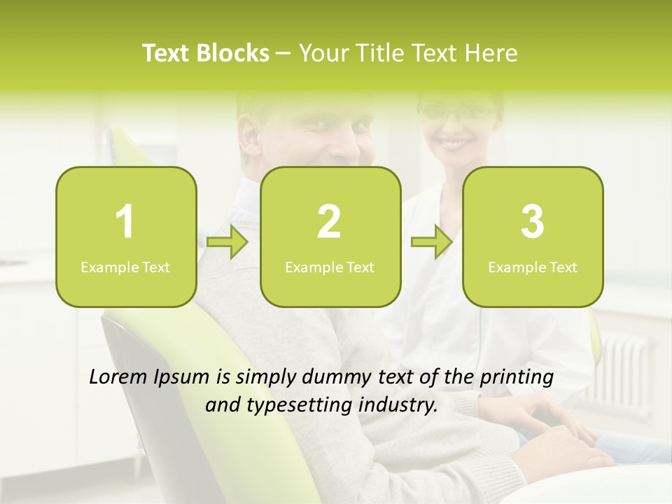 Expertise Women Glasses PowerPoint Template