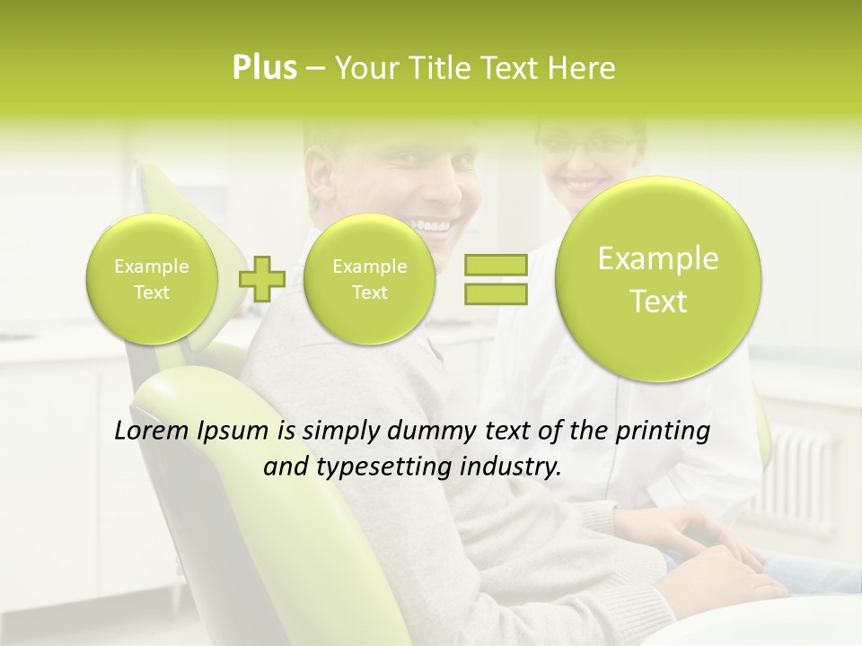 Expertise Women Glasses PowerPoint Template