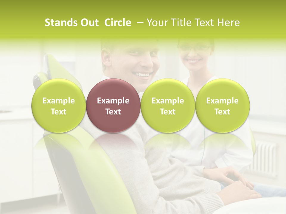 Expertise Women Glasses PowerPoint Template