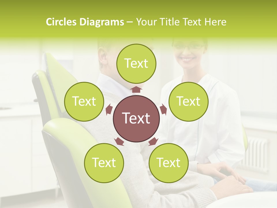 Expertise Women Glasses PowerPoint Template