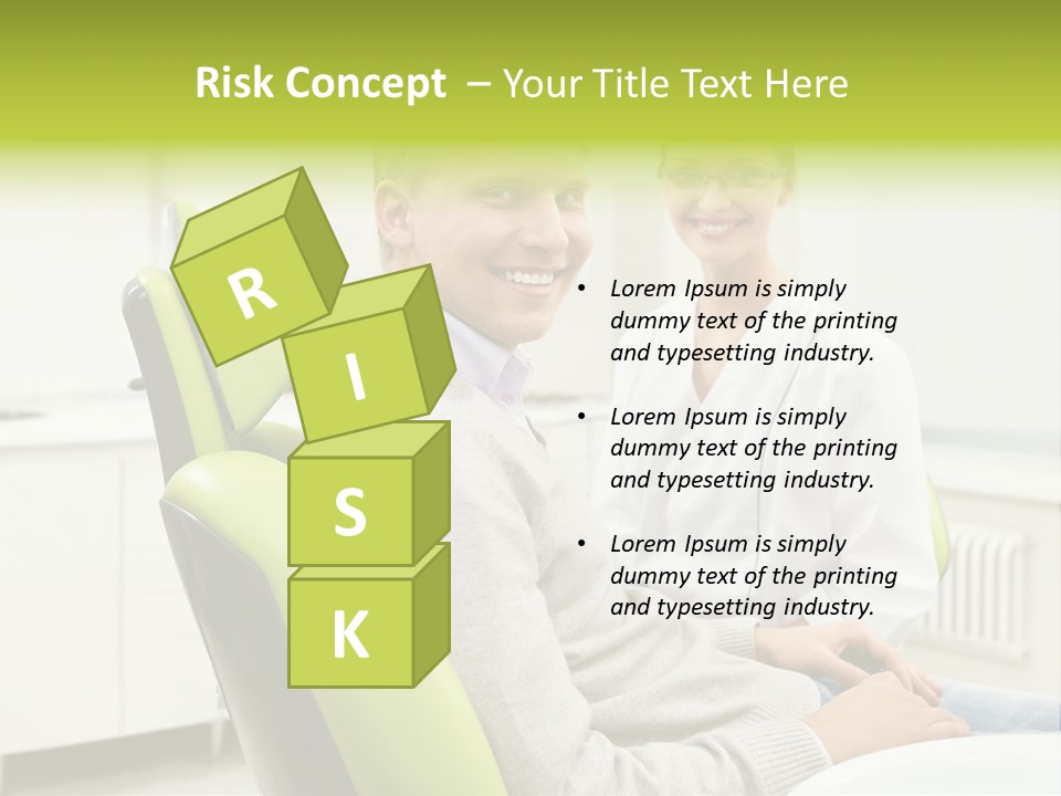 Expertise Women Glasses PowerPoint Template