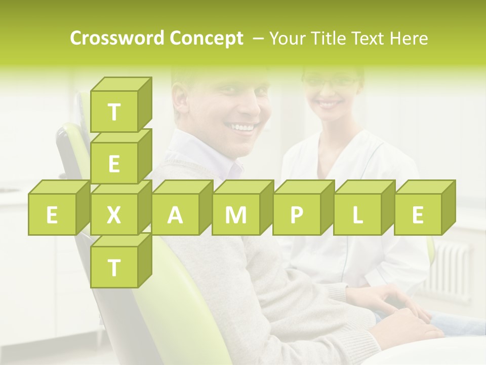 Expertise Women Glasses PowerPoint Template