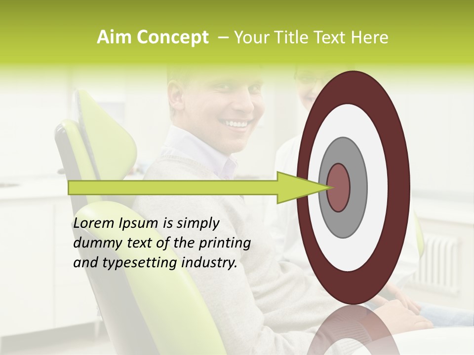 Expertise Women Glasses PowerPoint Template