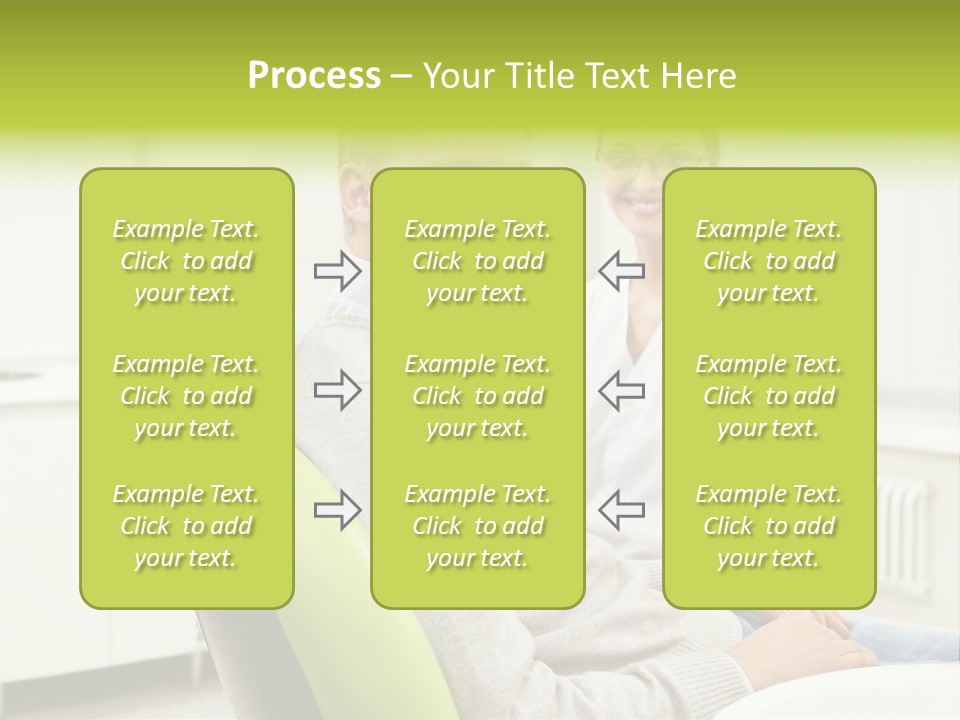 Expertise Women Glasses PowerPoint Template