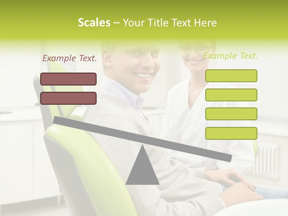 Expertise Women Glasses PowerPoint Template