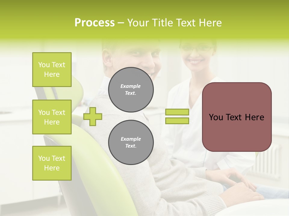 Expertise Women Glasses PowerPoint Template