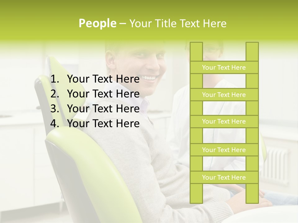 Expertise Women Glasses PowerPoint Template