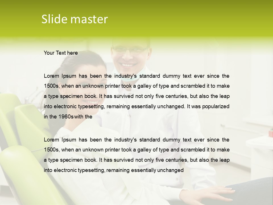 Health Care Uniform People PowerPoint Template