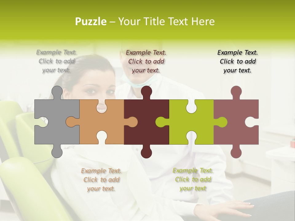 Health Care Uniform People PowerPoint Template