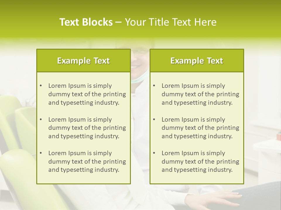 Health Care Uniform People PowerPoint Template