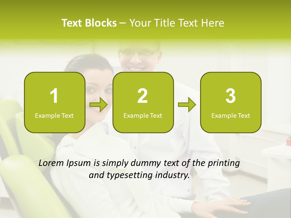 Health Care Uniform People PowerPoint Template