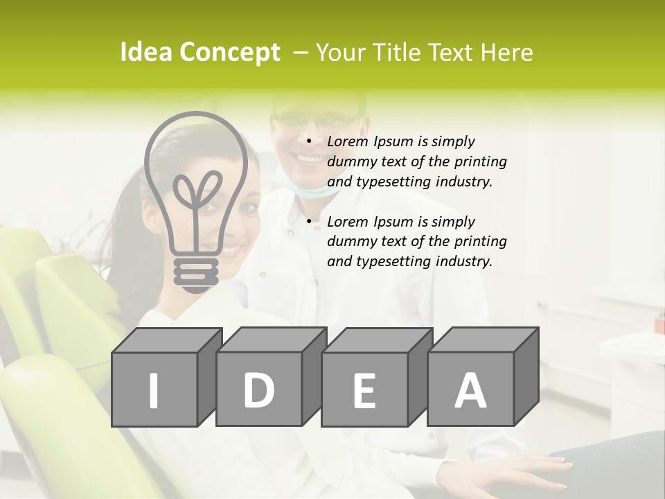 Health Care Uniform People PowerPoint Template