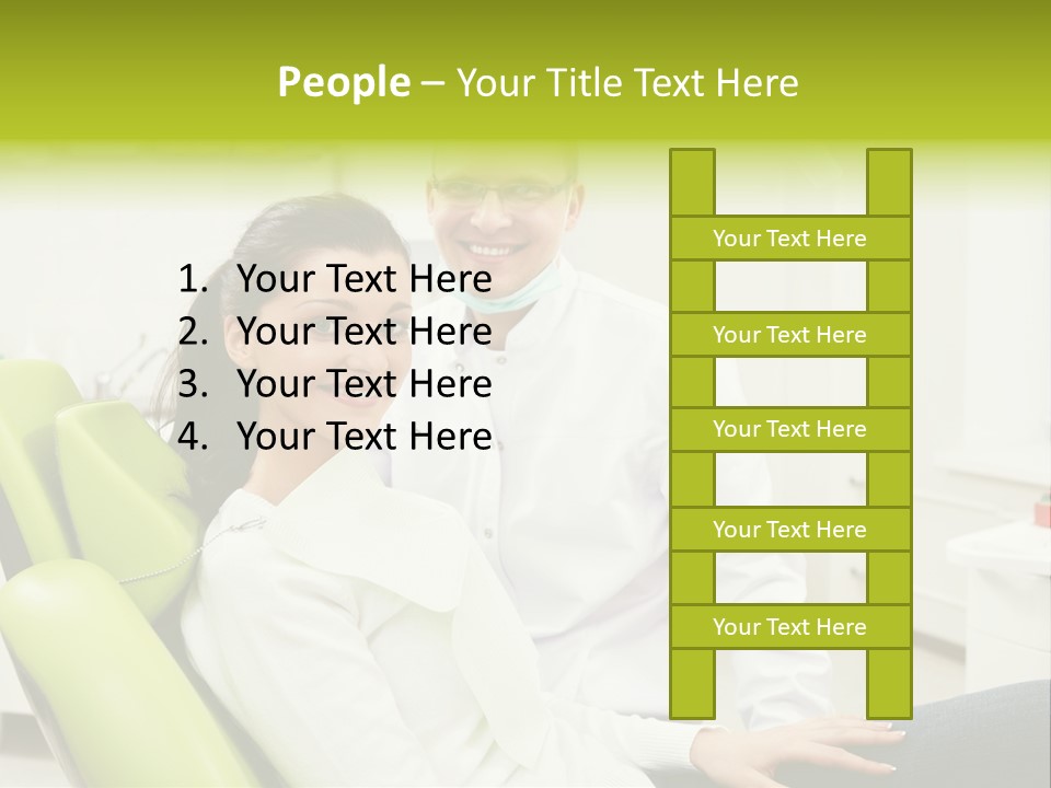 Health Care Uniform People PowerPoint Template