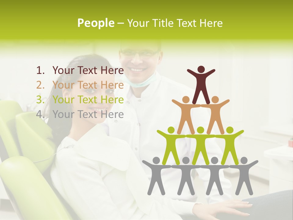Health Care Uniform People PowerPoint Template
