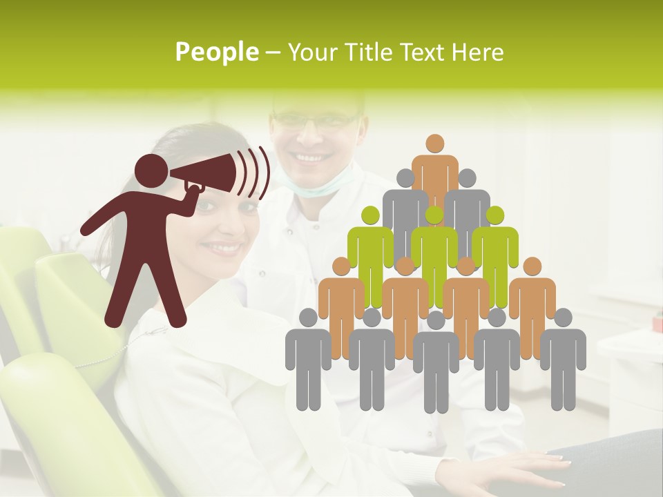 Health Care Uniform People PowerPoint Template