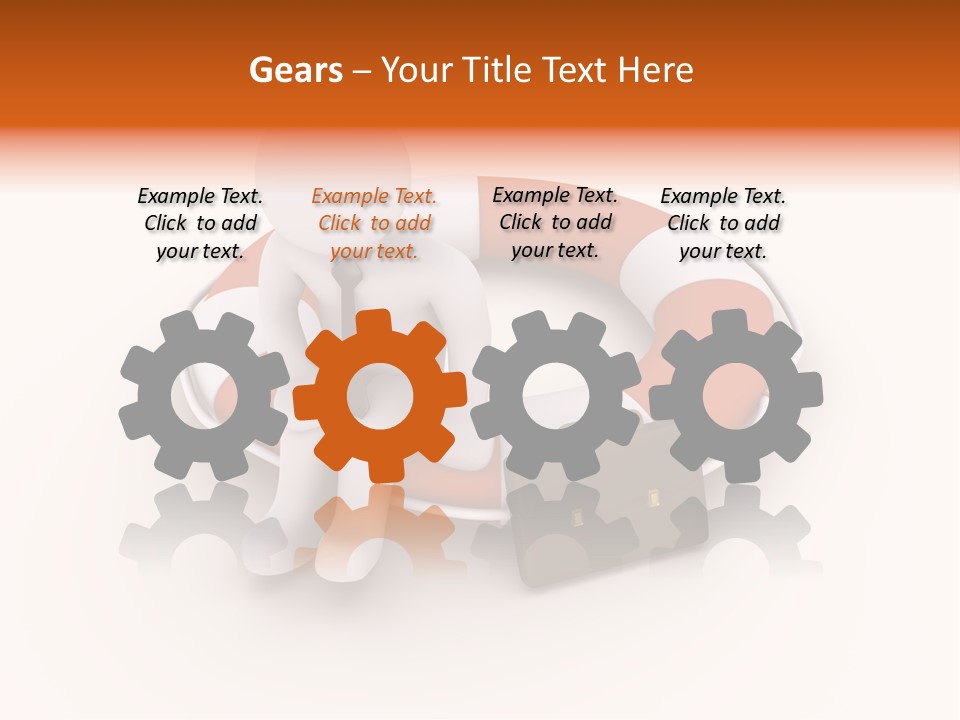 A Person Standing Next To A Life Preserver PowerPoint Template