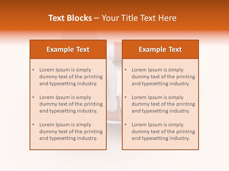 A Person Standing Next To A Life Preserver PowerPoint Template