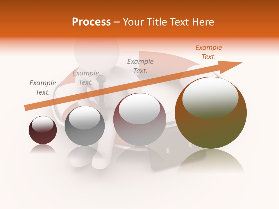 A Person Standing Next To A Life Preserver PowerPoint Template