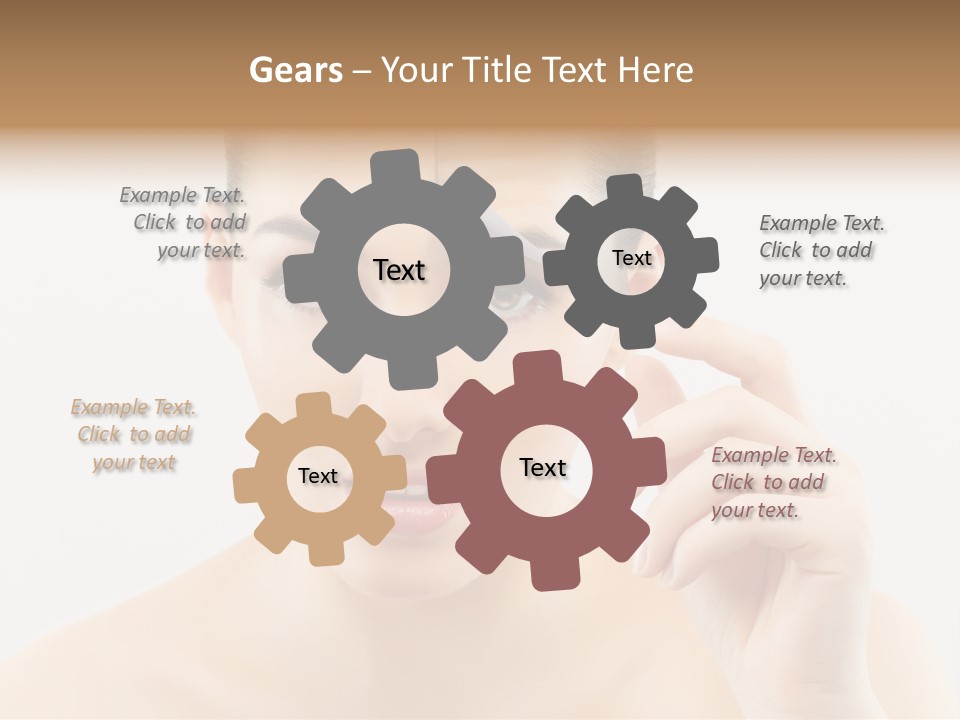 Hand  Cosmetics PowerPoint Template