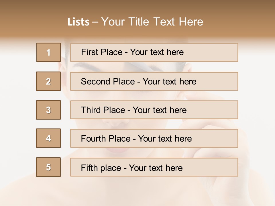 Hand  Cosmetics PowerPoint Template