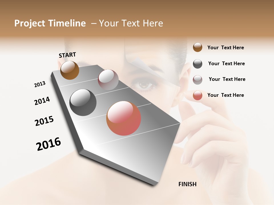 Hand  Cosmetics PowerPoint Template